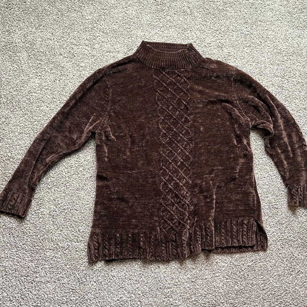 brown, XL sweater from Yarnworks